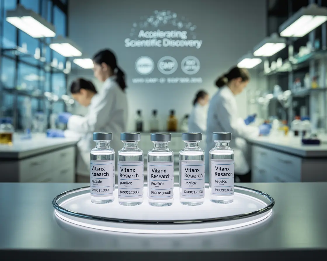 Modern laboratory equipment for peptide synthesis